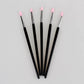 Airgoesin 5pcs Dental Adhesive Composite Resin Cement Porcelain Ceramic Teeth Shaping Reparing Silicone Pen Tool