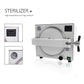 Airgoesin 18L Surgical Instruments Autoclave Steam Stainless Steel Sterilization Machine Lab Equipment E218