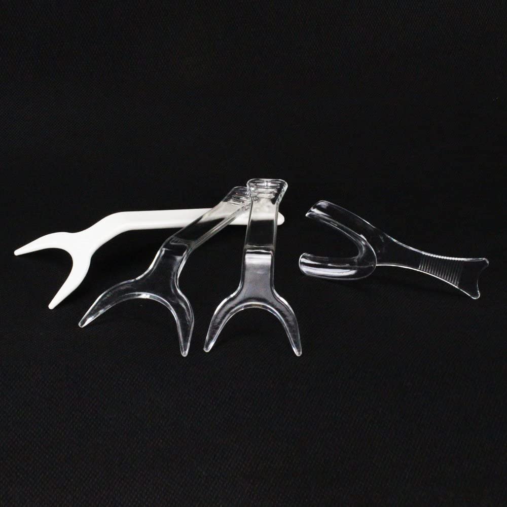 Dental Orthodontic Clear Teeth Intraoral Mouth Lip Retractor Photography Opener (1pcs Small)