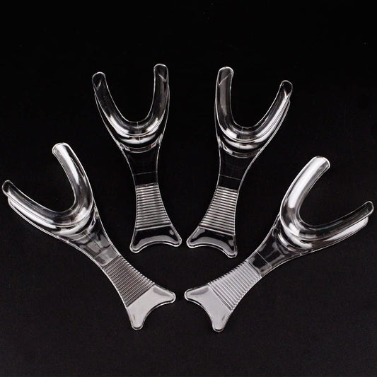 Dental Orthodontic Clear Teeth Intraoral Mouth Lip Retractor Photography Opener (1pcs Small)