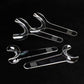 Airgoesin Dental Orthodontic Intraoral Mouth Cheek Lip Retractor Openers Clear Plastic Sterilizable Under 135 Degree Celsius T Shape, 4pcs/pk