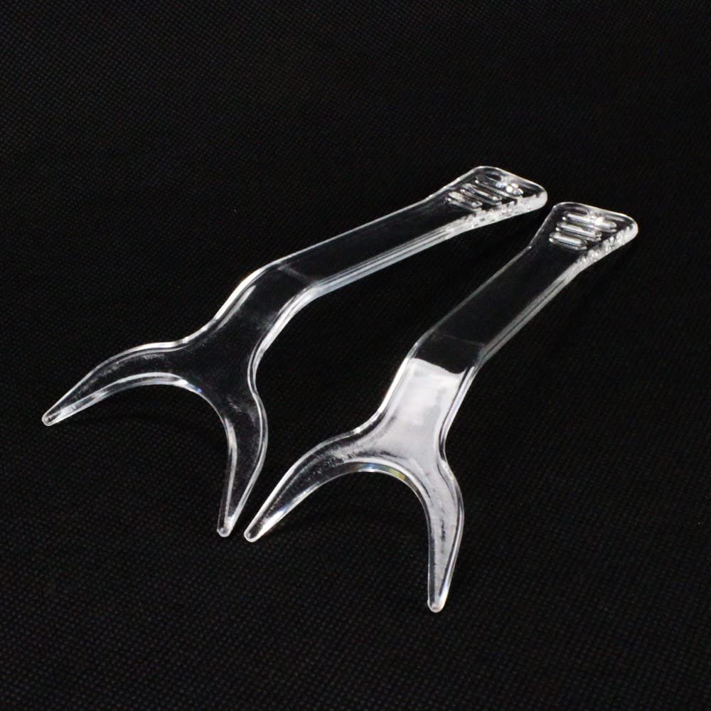 Dental Orthodontic Clear Teeth Intraoral Mouth Lip Retractor Photography Opener (1pcs Small)