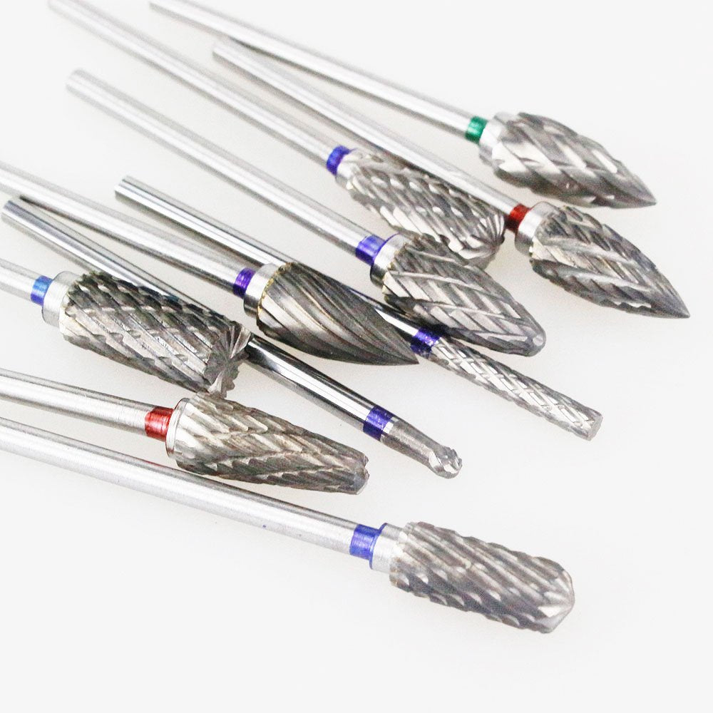 Airgoesin HP Dental Cutting Burs Cutter Drill Polisher Tungsten Carbide 10pcs/pk, Shank Diameter 2.35mm