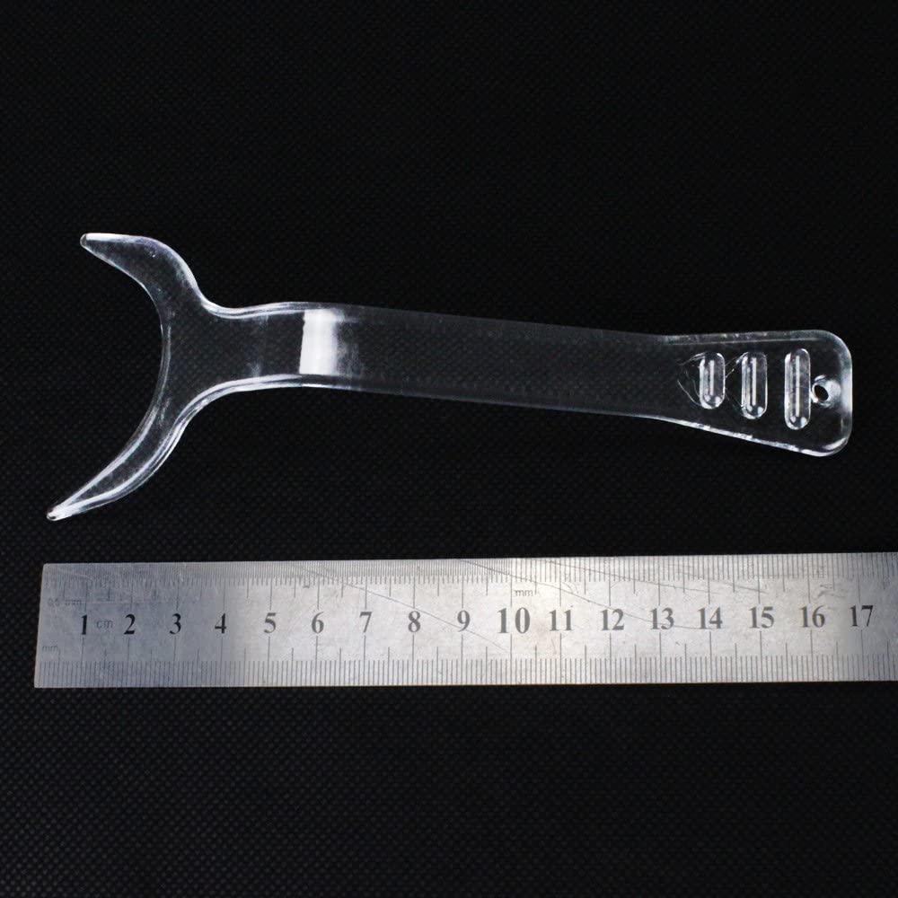 Dental Orthodontic Clear Teeth Intraoral Mouth Lip Retractor Photography Opener (1pcs Small)