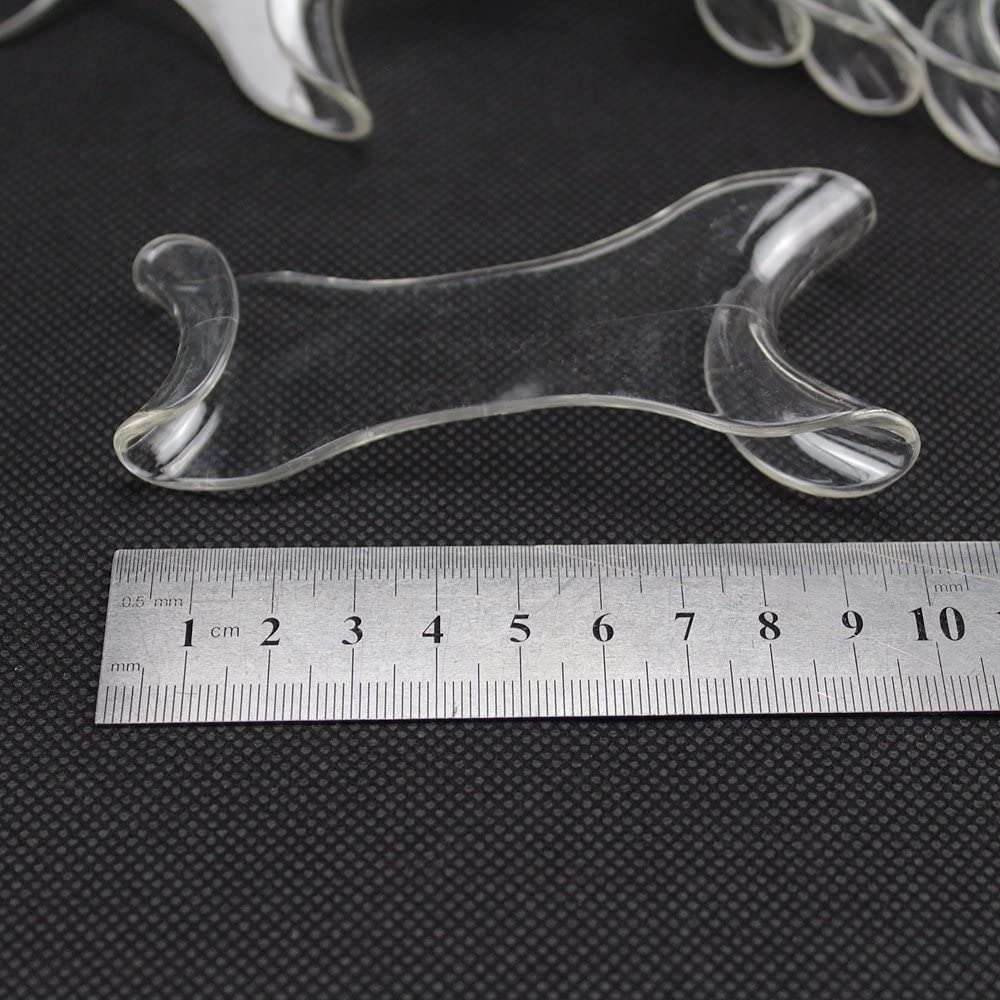 2 Dental Orthodontic Clear Teeth Intraoral Occlusal Photos Mouth Lip Retractor Photography Opener Large + Small Size