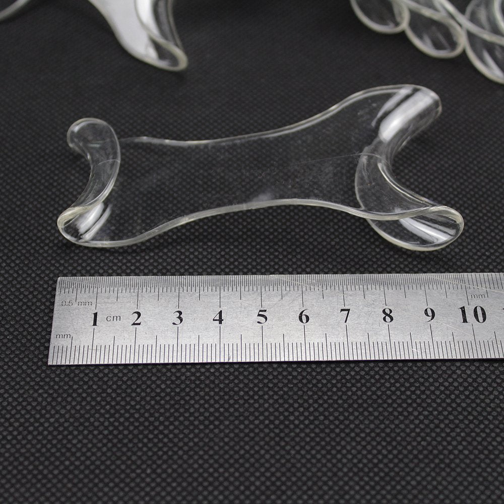 Airgoesin 8pcs Dental Orthodontic Intraoral Occlusal Photos Photography Mouth Cheek Retractor Openers Clear Plastic Autoclavable