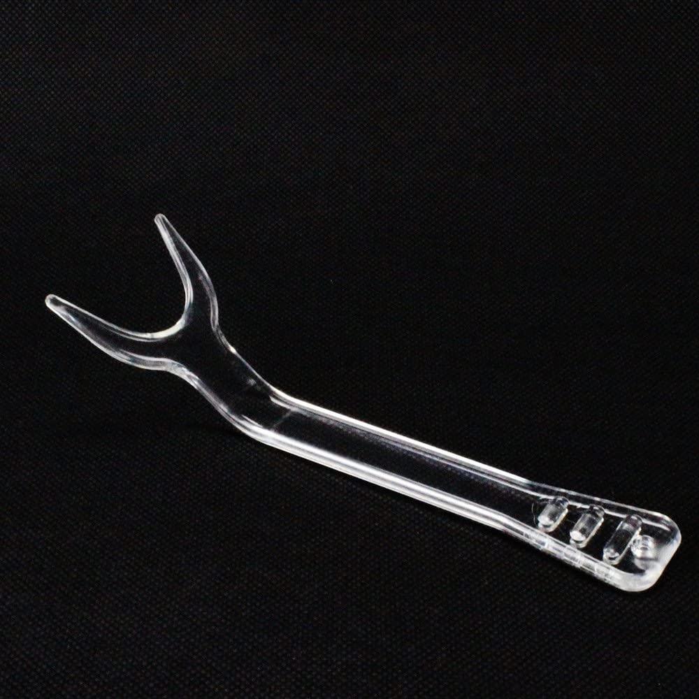 Dental Orthodontic Clear Teeth Intraoral Mouth Lip Retractor Photography Opener (1pcs Small)
