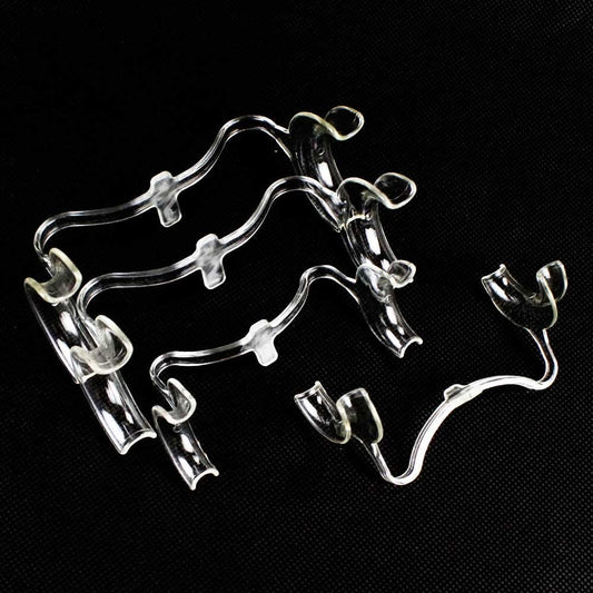 Airgoesin Dental Orthodontic Intraoral Mouth Cheek Lip Retractor Openers Bow Shape 4/pk