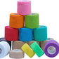 15PCS Self Adhesive Bandage Wrap, Vet Wrap for dogs, Cohesive Bandages 2 inch, First Aid Tape, Self Adhering Bandage Wrap, Athletic Tape Self Adhesive(12pcs 2''x 5 Yards + 3pcs 1'' x 5 Yards)