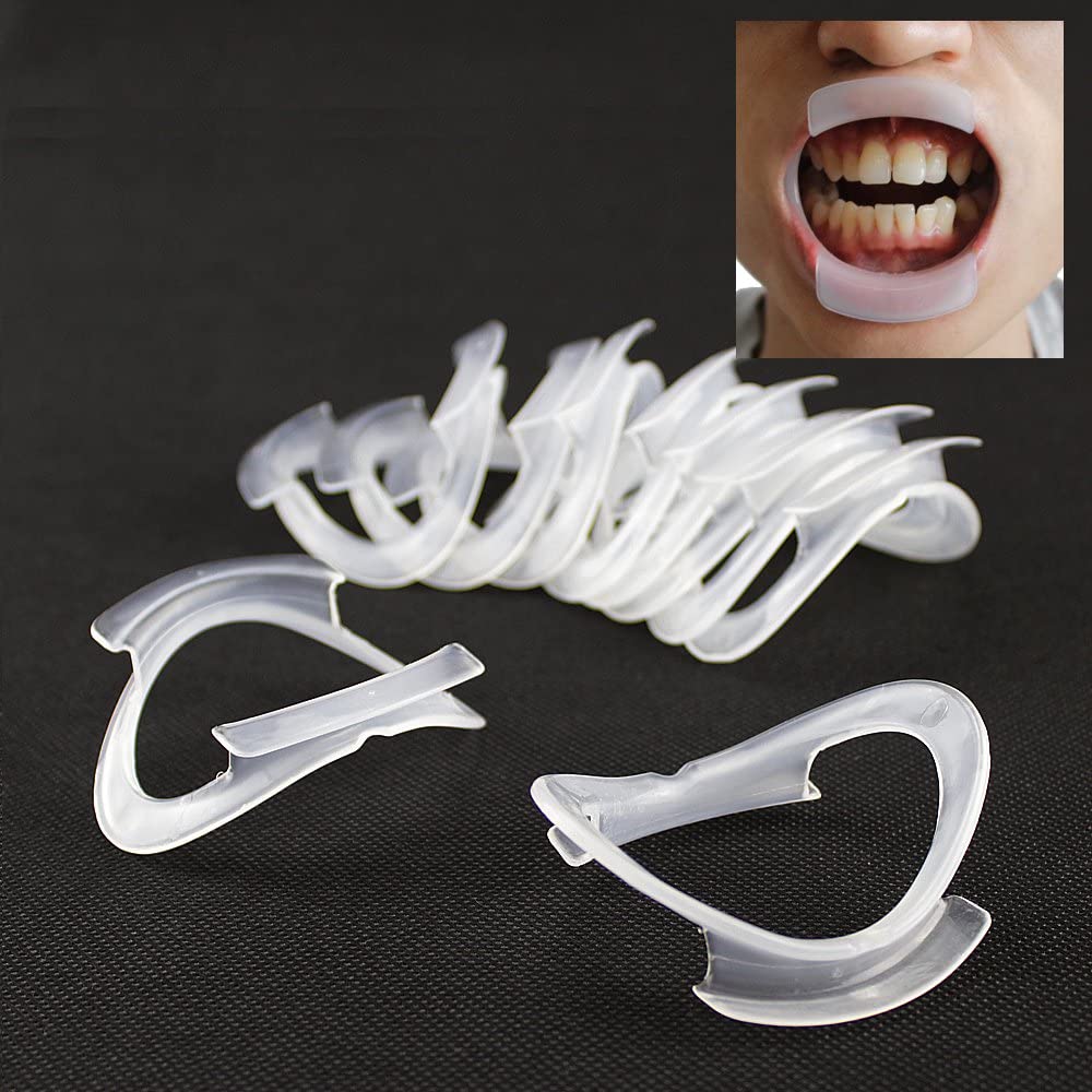 Airgoesin O-Shape Intraoral Cheek Lip Retractor Dental Mouth Opener 10pcs