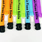 Airgoesin 10pcs Dental Child Kid Wrist Band Bracelet Hand Chain Wristlet Bangle Wrap Wristband Clinic Gift Smile Face