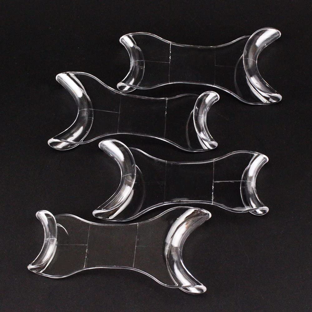 Dental Orthodontic Clear Teeth Intraoral Mouth Lip Retractor Photography Opener (1pcs Small)