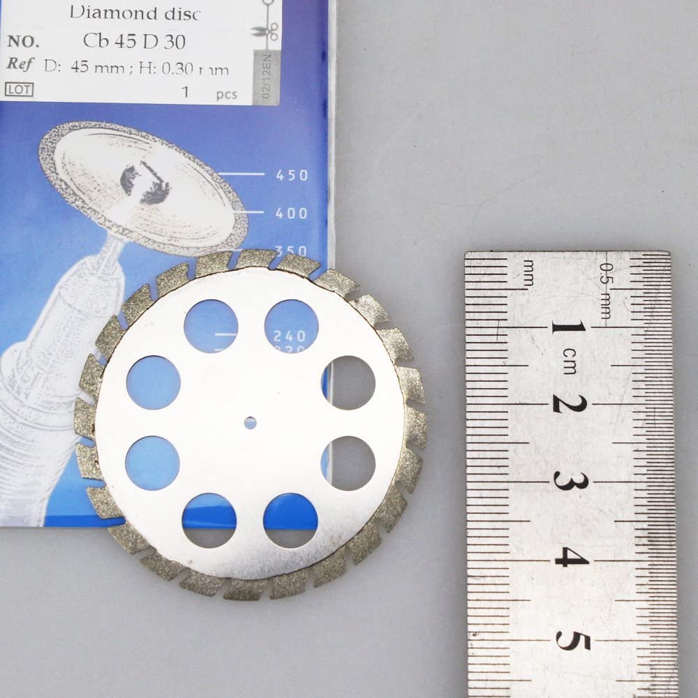 2pcs Diamond Disc for Plaster Cutting 45mm x 0.30mm Disk Wheel