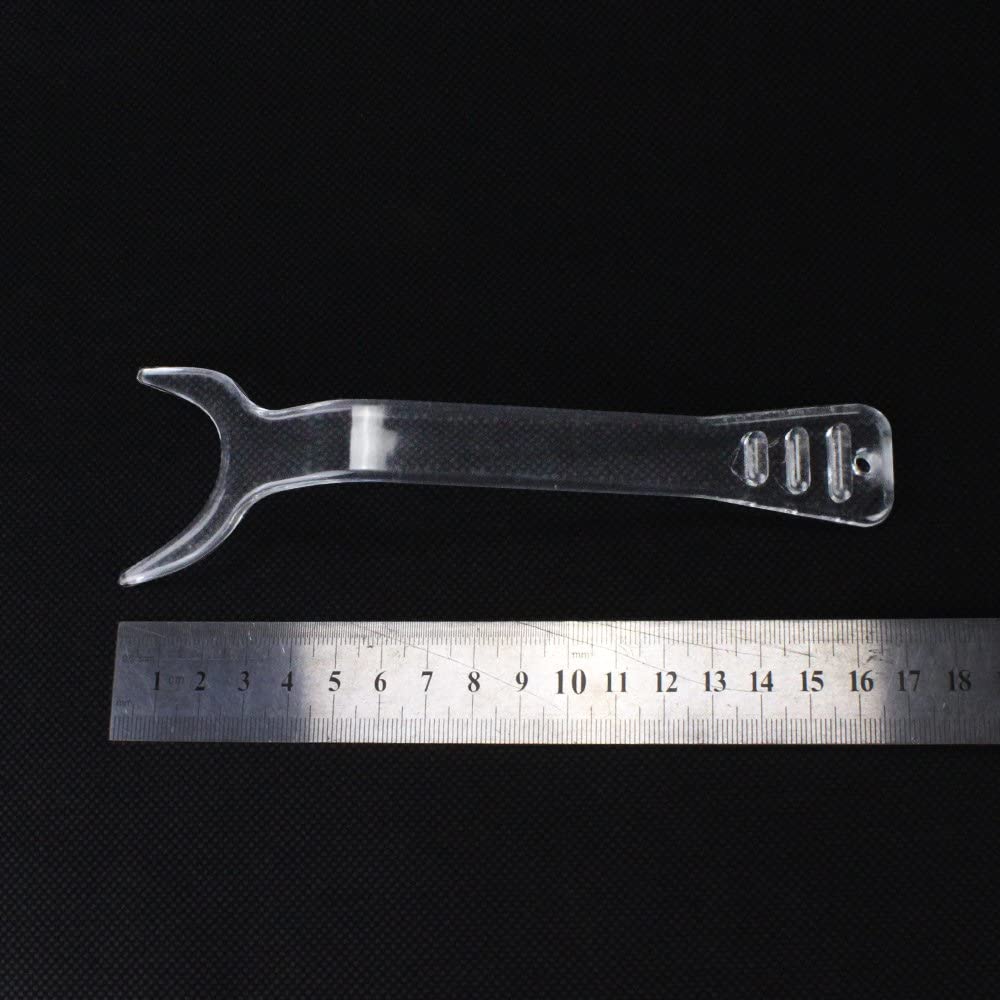Dental Orthodontic Clear Teeth Intraoral Mouth Lip Retractor Photography Opener (1pcs Small)