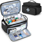 Doctor Medicine Storage Case Bag, Empty, Hospital Clinic or Family First Aid Organizer Case Box for Emergency Medical Kits (Bag Only)